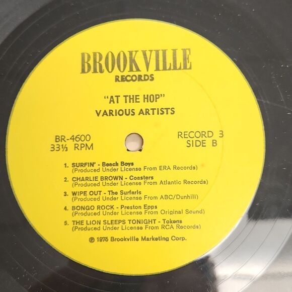 At The Hop! Set of 3 Vinyl Records - Picture 12 of 12